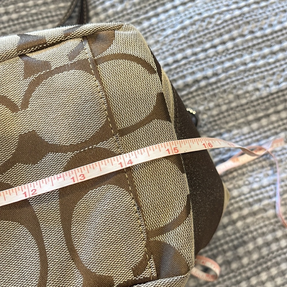 Brown Coach Diaper Bag - Picture 11 of 13